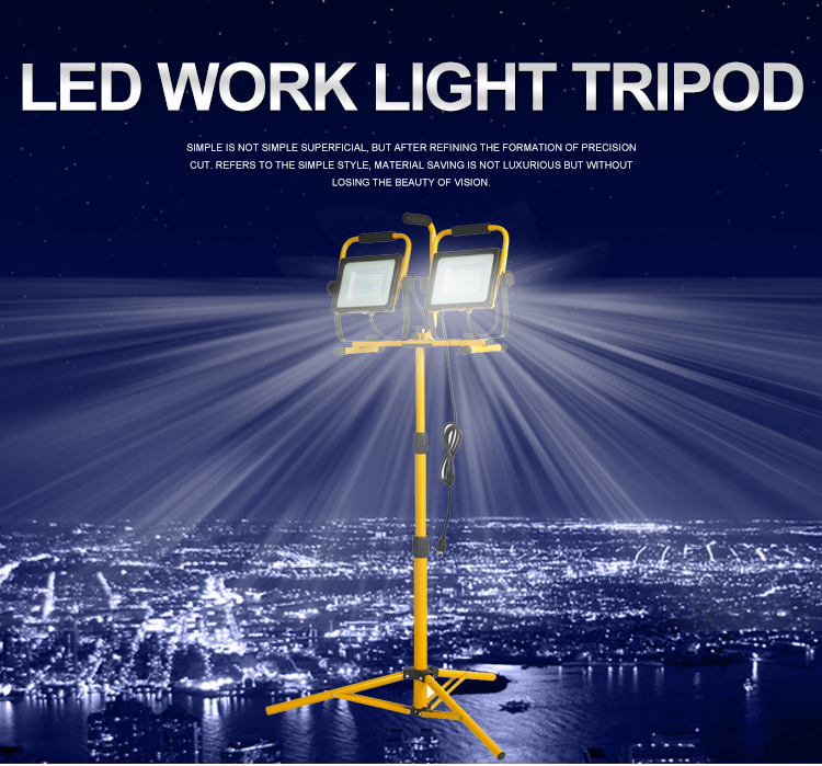 Luz de trabajo con trípode
